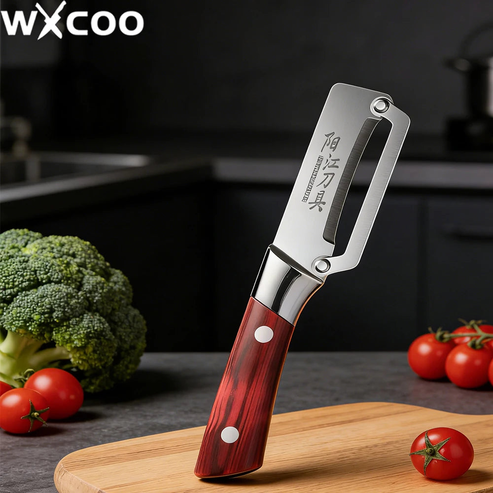 Multifunctional Stainless Steel Vegetable Peeler – Kitchen-Grade Fruit & Veggie Slicer Tool